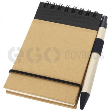 Zuse jotter with pen