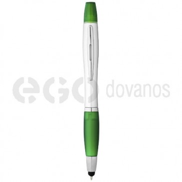 Nash stylus ballpoint pen and highlighter