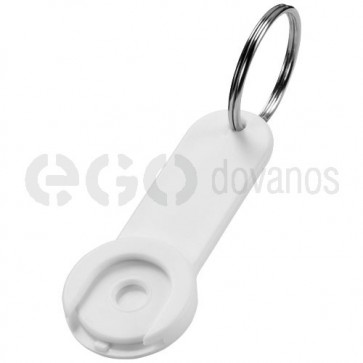 Shoppy coin holder key chain