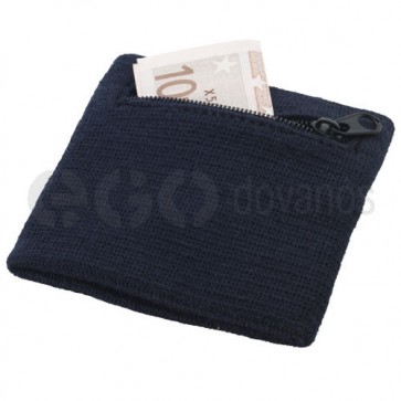 Sweatband with zipped