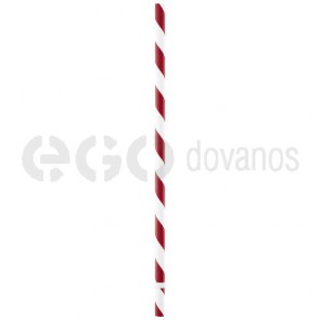 Striped straw