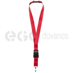 Lanyard with detachable buckle