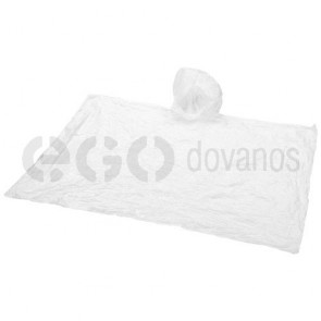 Vienkartinis lietaus poncho su maišiuku