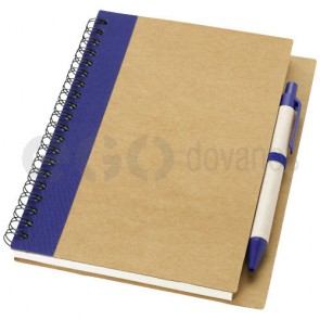 Priestly notebook with pen
