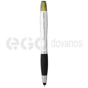 Nash stylus ballpoint pen and highlighter