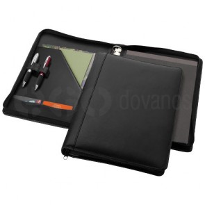 Harvard A4 leather zipper portfolio deluxe