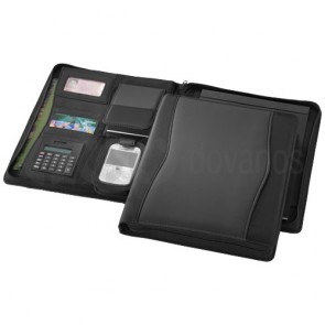 Wave A4 zipper portfolio