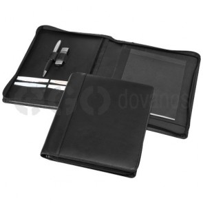 Harvard leather A5 portfolio