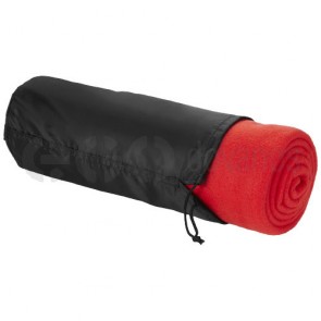 Huggy blanket and pouch