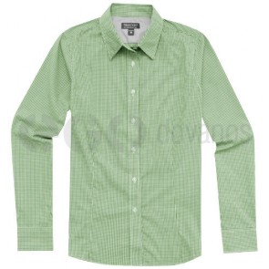 Net long sleeve ladies shirt.