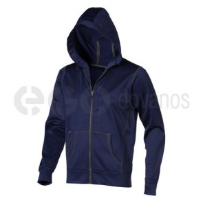 Moresby hooded full zip Sweater