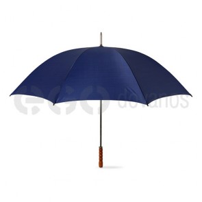 Golf skėtis su medine rankena 